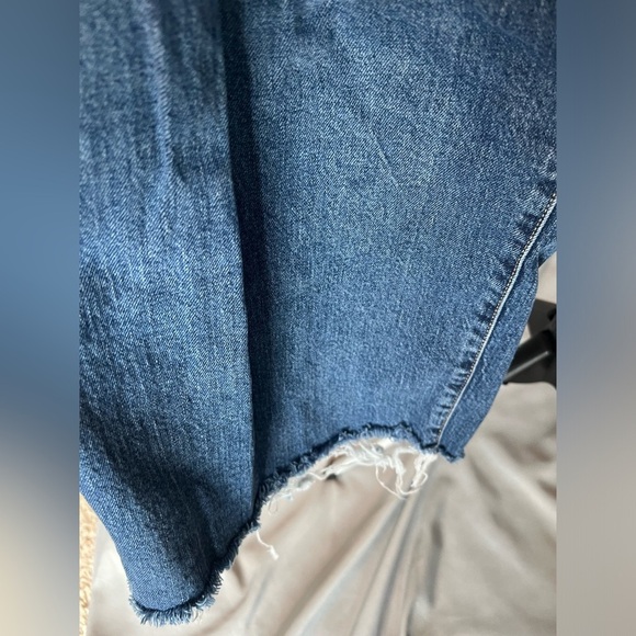 Distressed Blue Women's Jeans - Picture 4 of 7